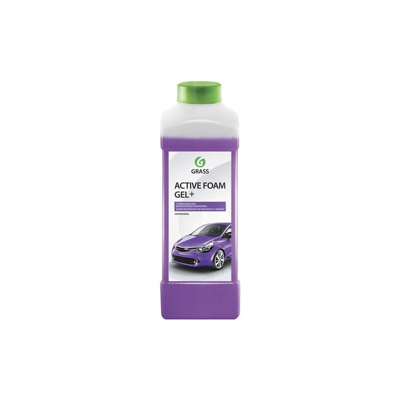 Автошампунь Active Foame Gel+ (канистра 1л)