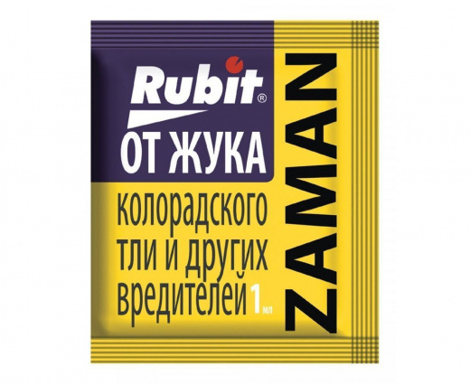 Заман (защита от колорад. жука, тли) 1мл. (имидаклоприд) ампула, пакет Rubit А-5128